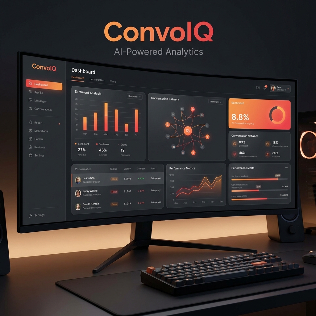 Web Application Development - ConvoIQ SaaS Dashboard